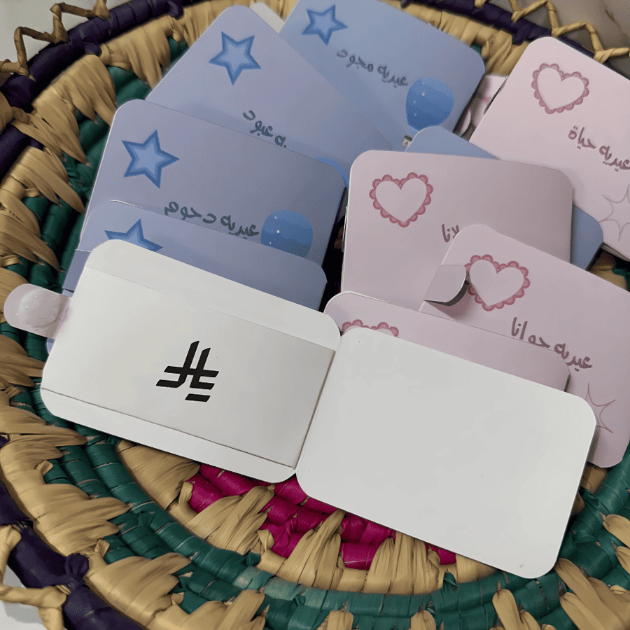 Money holder card distributions