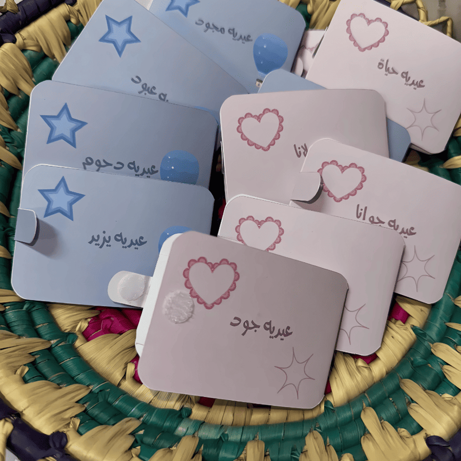 Money holder card distributions