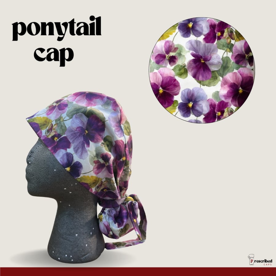 Ponytail cap #8