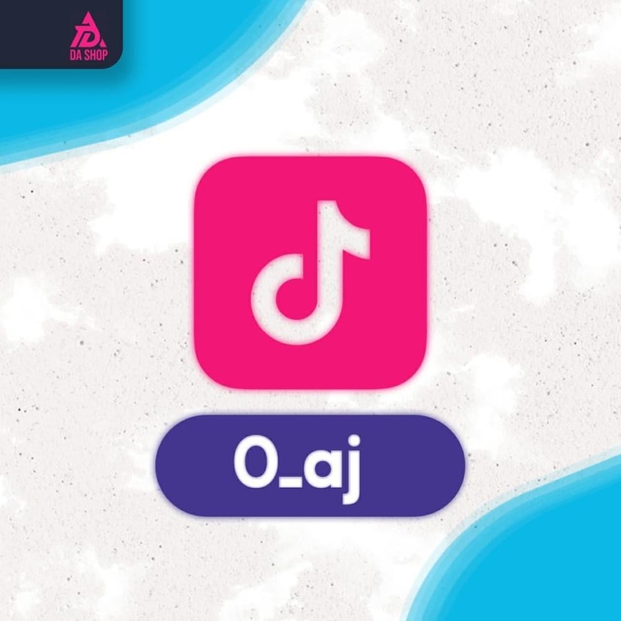يوزر تيك   o_aj