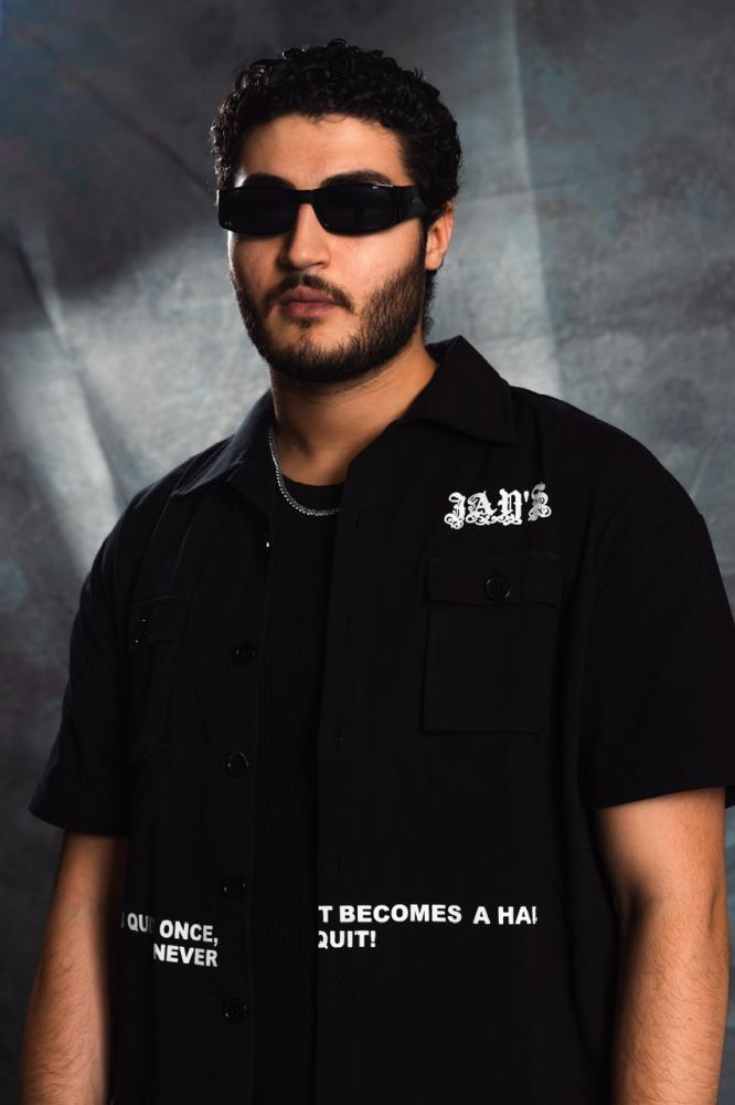 Black button shirt