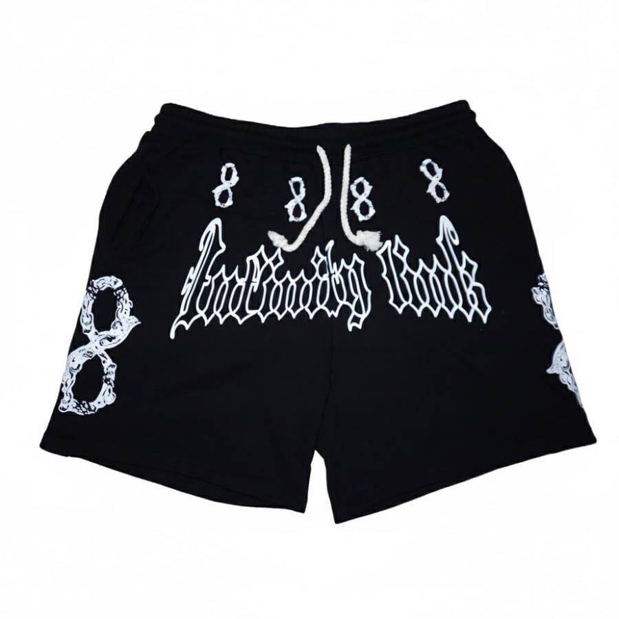 INFINITY LINK BLACK SHORTS