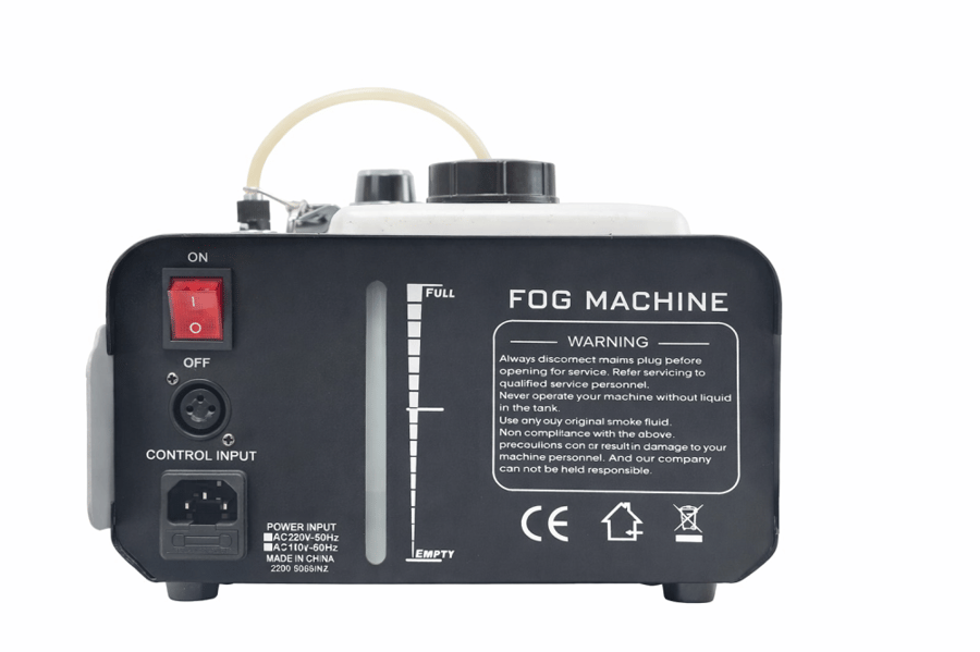 ماكينة ضباب احترافية 1200 واط  وااضاءه  – FOG MACHINE دخان كثيف للحفلات والمسرح