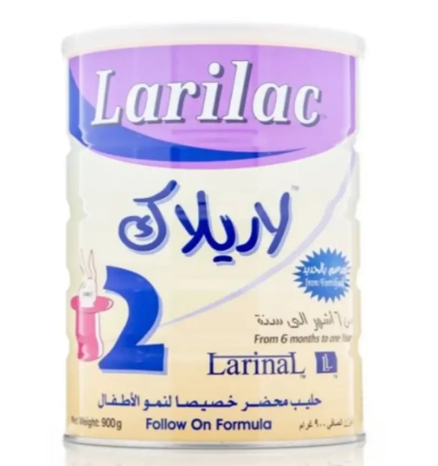 لاريلاك حليب أطفال رقم (2) - 900 جم