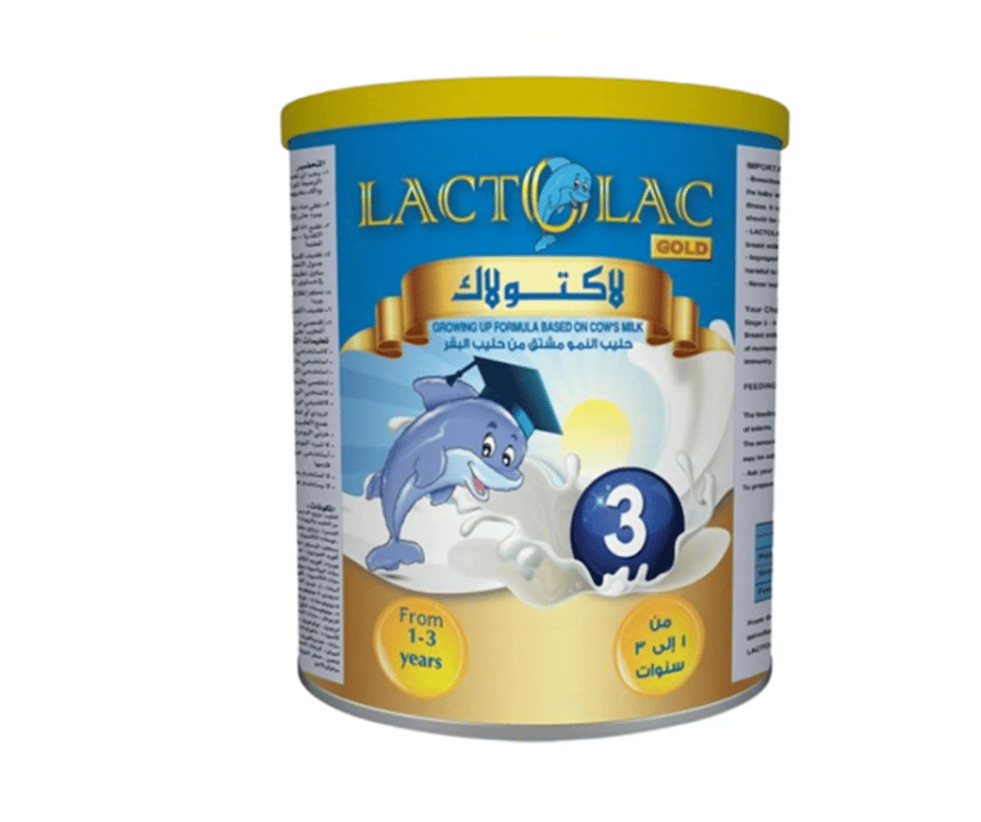 لاكتونك 3 جولد حليب الأطفال 400 جرام