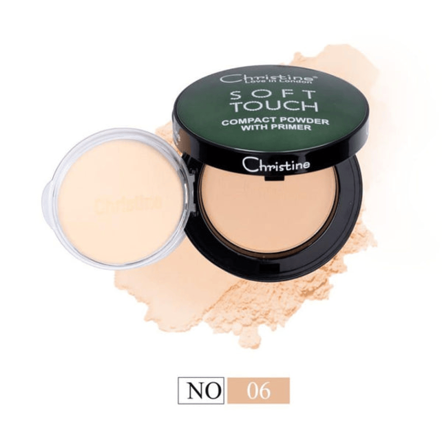 بودرة مضغوطة كريستين رقم 06
