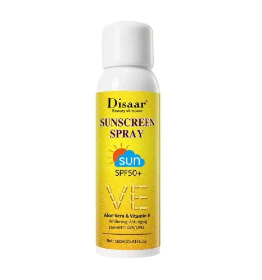 ديسار بخاخ واقي شمس بعامل حماية SPF 50 بالصبار وفيتامين هـ - 160مل