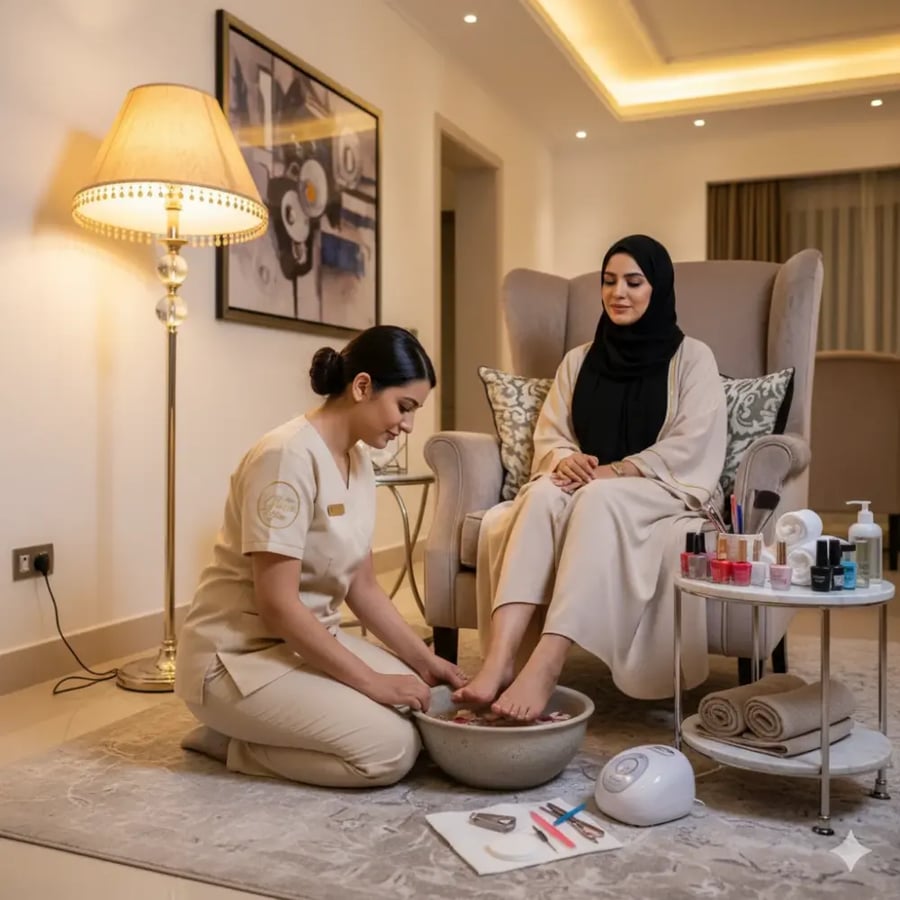 بديكير (Pedicure)