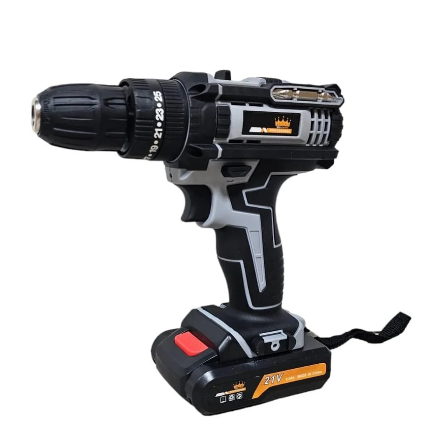 Battery Drill 21V With Accessories Empire