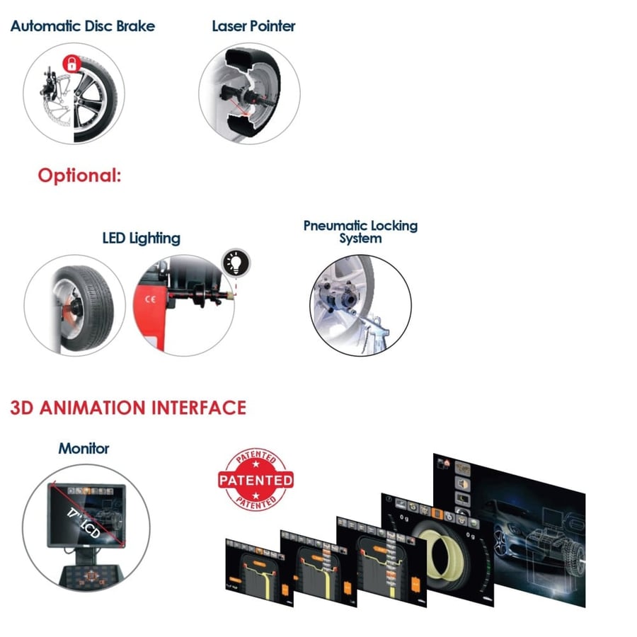 ماكينة ترصيص كفرات 24 بوصة صيني 3D & ليزر & فل أتوامتيك APT W-2