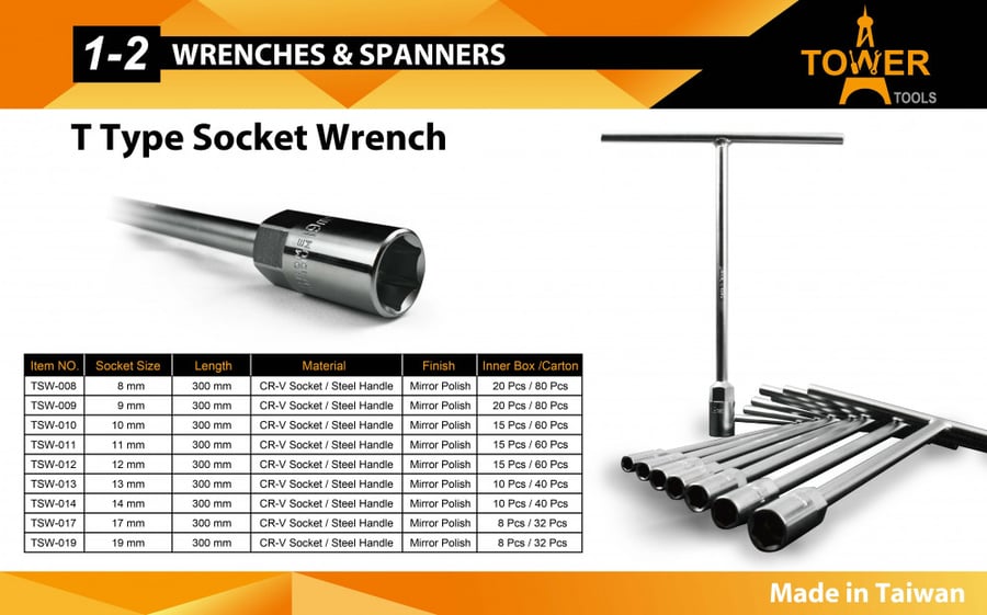 T - Type Socket Wrench