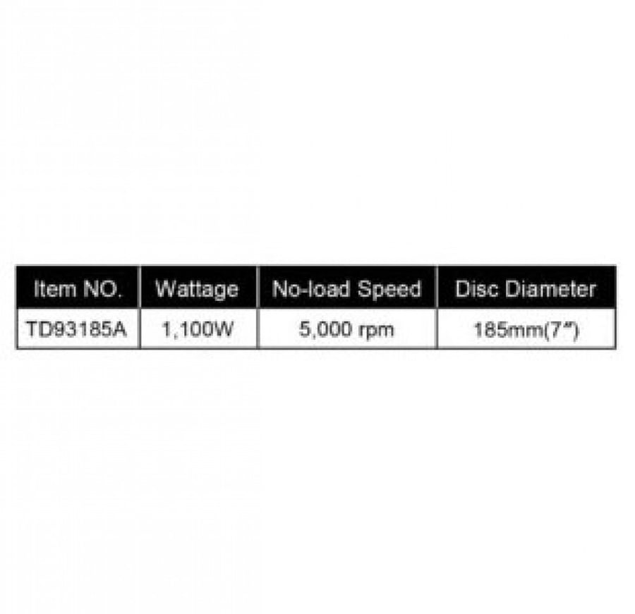 منشار خشب دائري 185 مم ( 7 " ) TD93185A TIEDAO