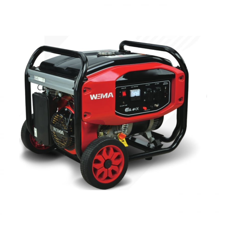 مولدة كهرباء محرك بنزين مرش 3.8KW - WM4000E-C صيني Wiema