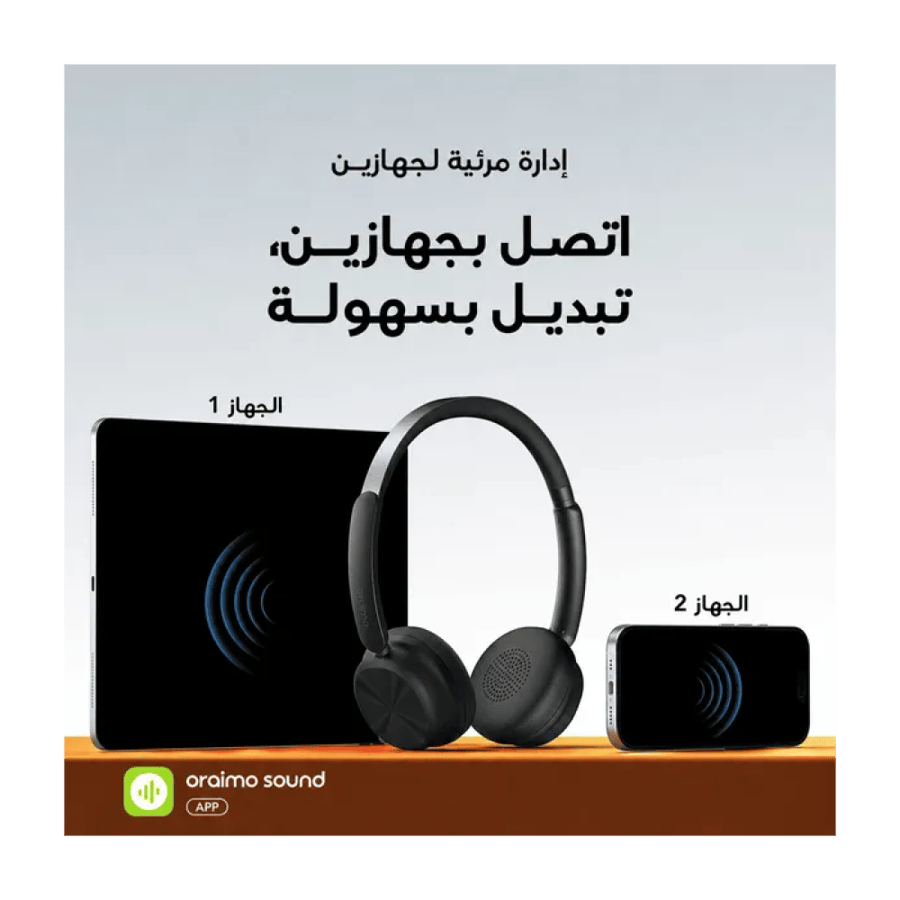 سماعة رأس أورايمو بوم بوب إير لاسلكية خفيفة الوزن - لافندر