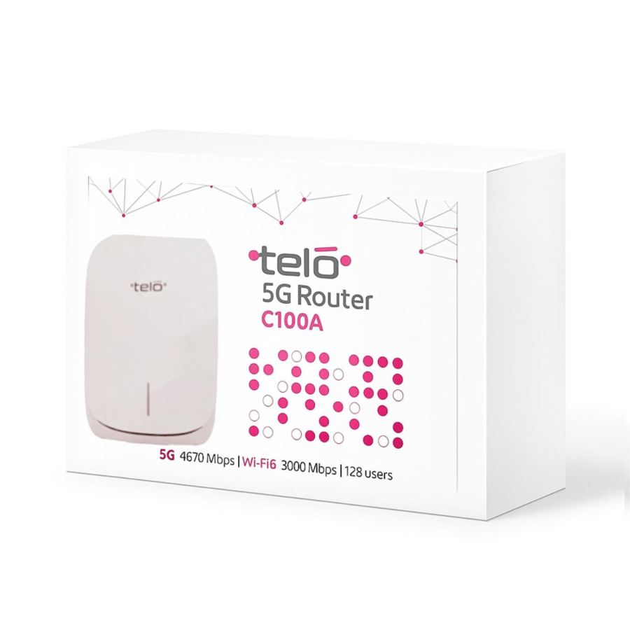 راوتر منزلي تيلو 5G C100A سرعة تصل إلى 3000 ميجا