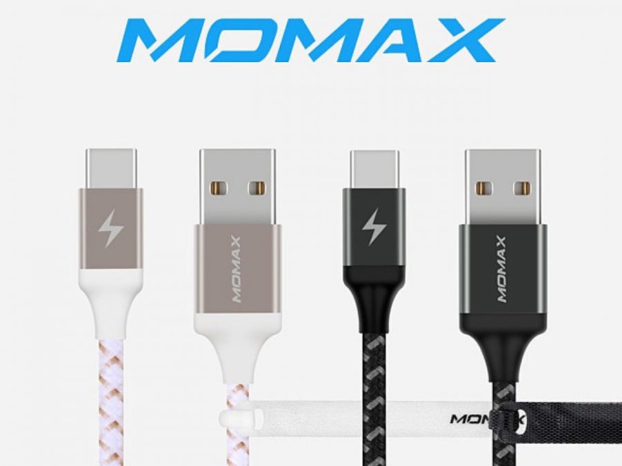 سلك شاحن تايب سي موماكس قماش MOMAX ZERO Type-C to USB-A Cable (1m)