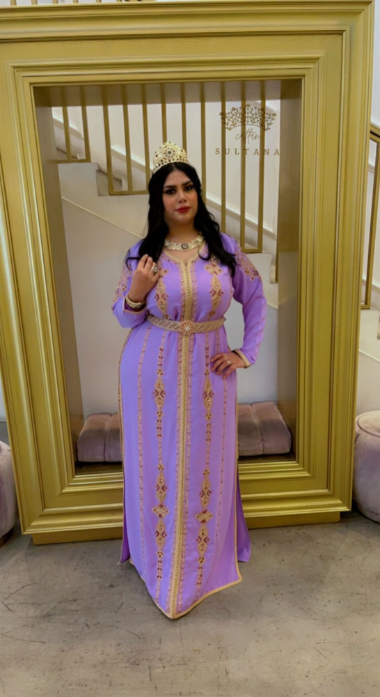 قفطان ملكي بالشك المغربي