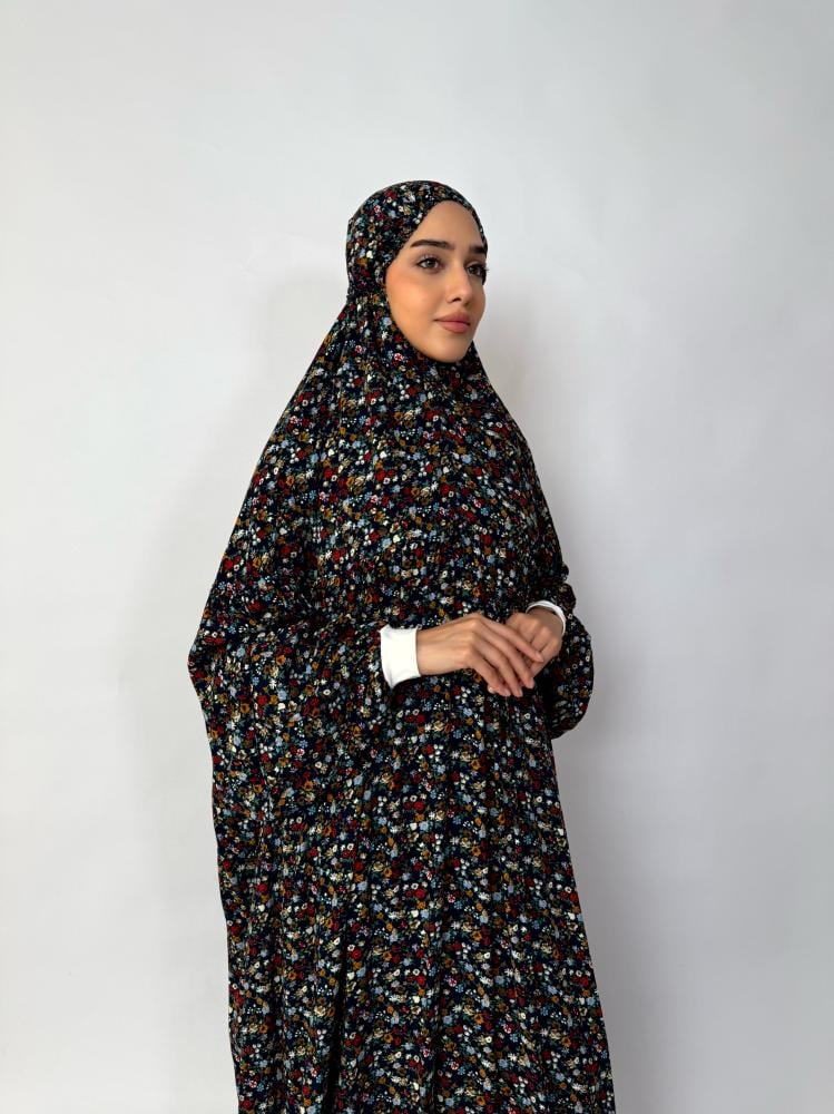جلال موديل قطعة واحدة أسود مورد
