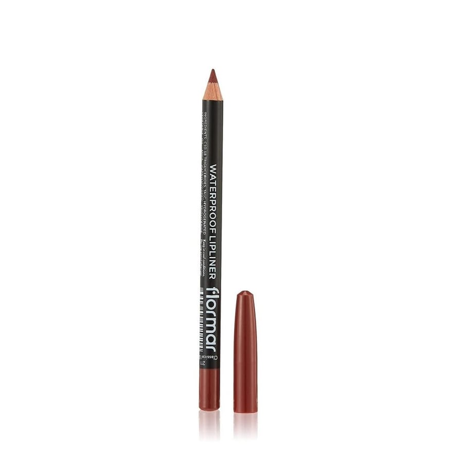 محدد شفاه مضاد للماء من فلورمار - Flormar Waterproof Lipliner 211 Classical Brown
