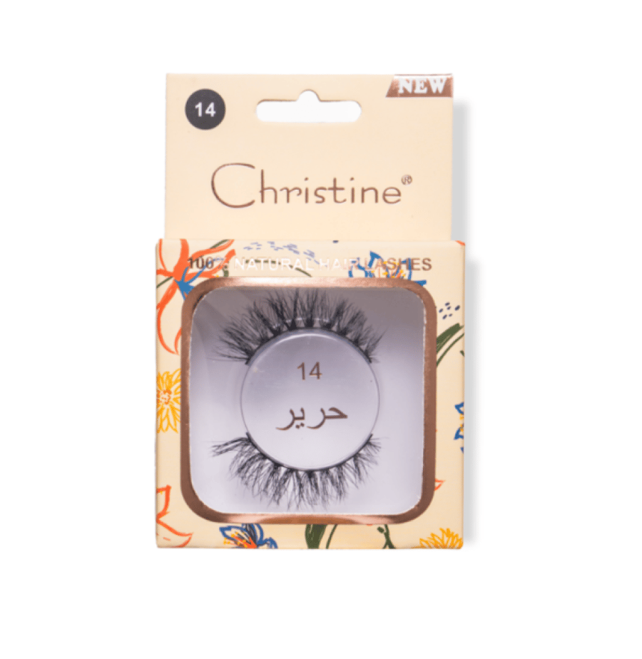 كرستين بيوتي رموش شعر طبيعي CH-E2115 - رقم 14