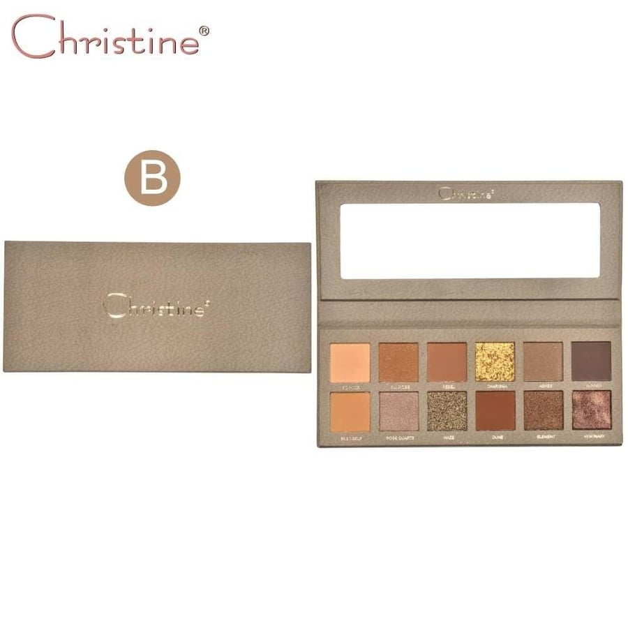 ظل عيون 12 لون كرستين CH-E2215