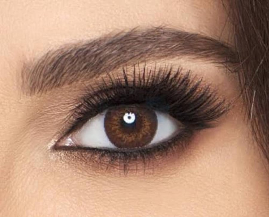 عدسات ذهب بني طبيعي - NATURAL BROWN
