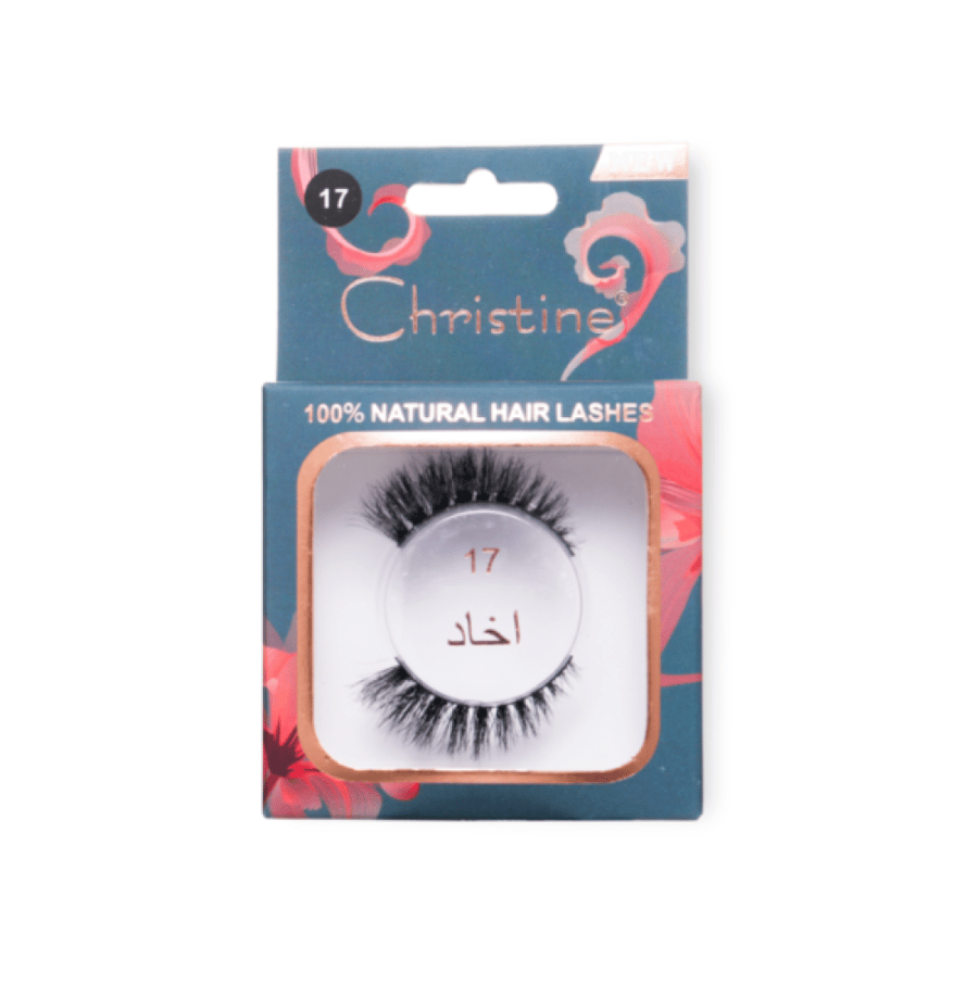 كرستين بيوتي رموش شعر طبيعي CH-E2115 - رقم 17