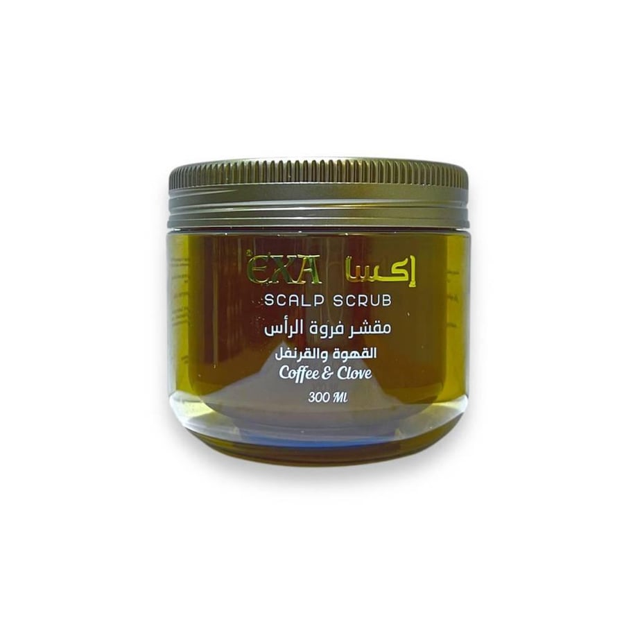 اكسا, مقشر فروة الرأس, بالقهوة والقرنفل, - 300مل