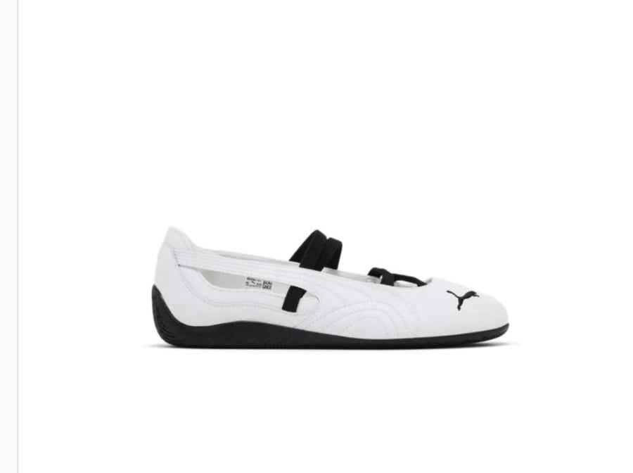 Speedcat Ballet Leather 'White Black'