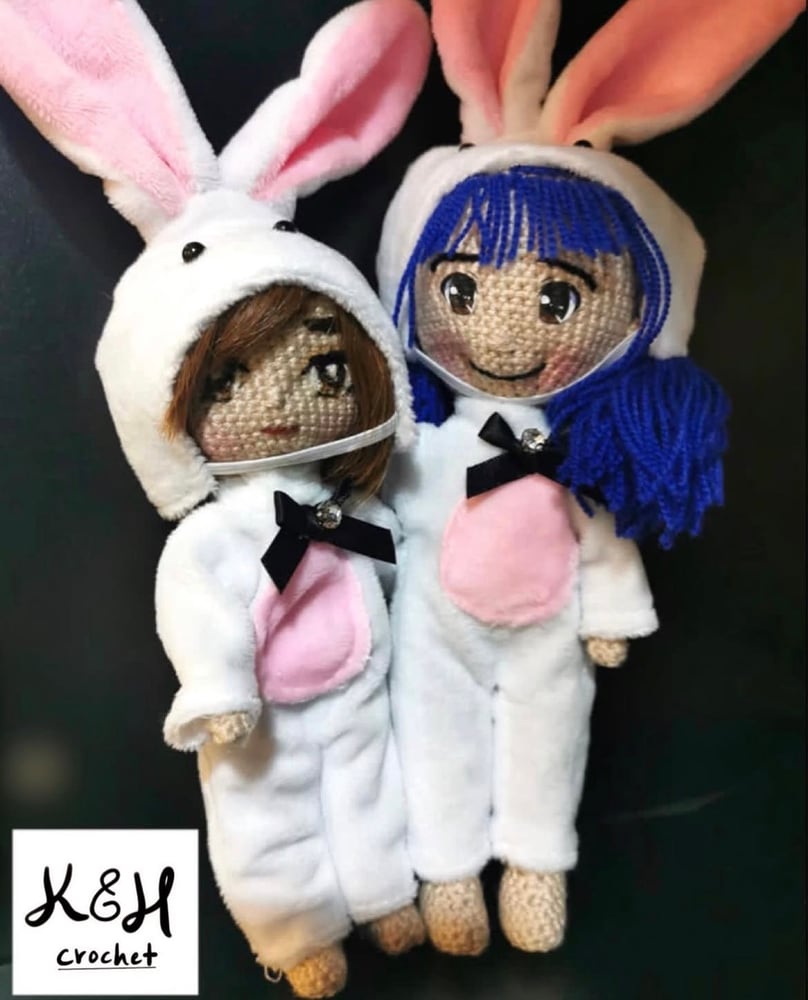 Doll Heela rabbit clothing