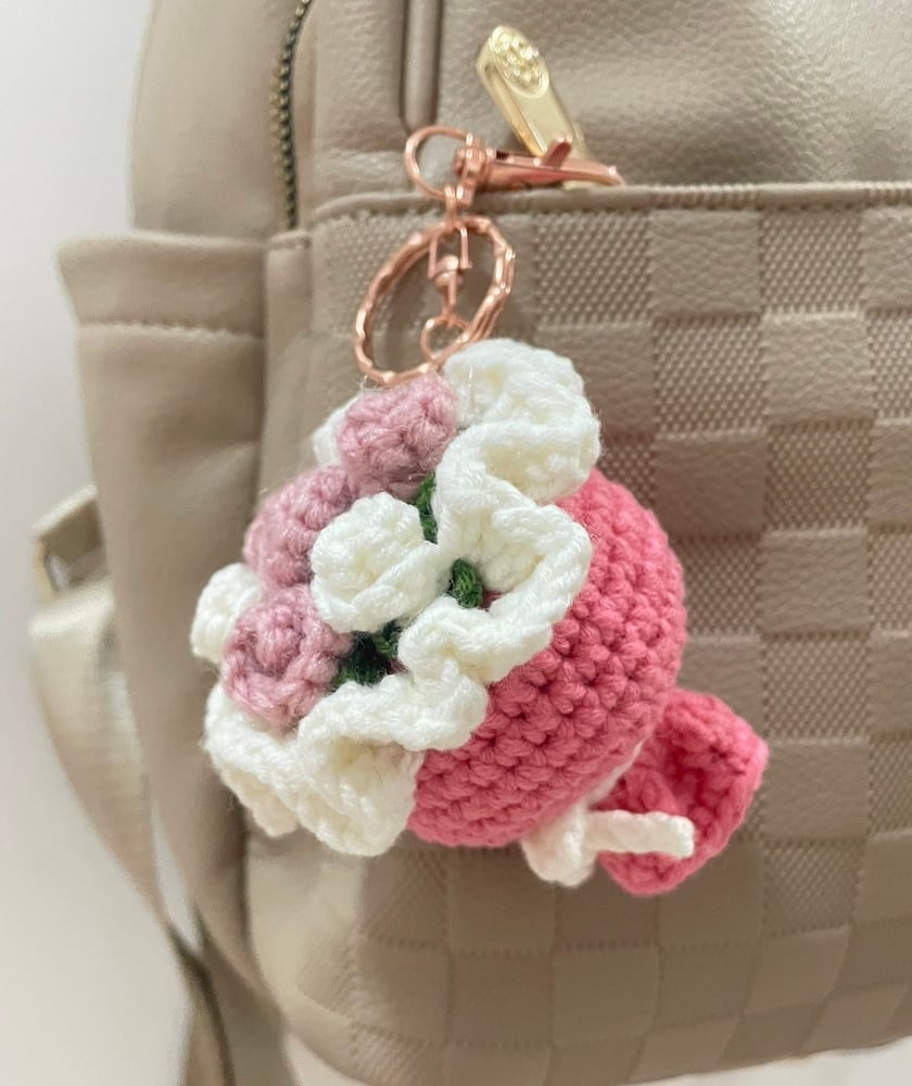 Medal of a bouquet of flowers