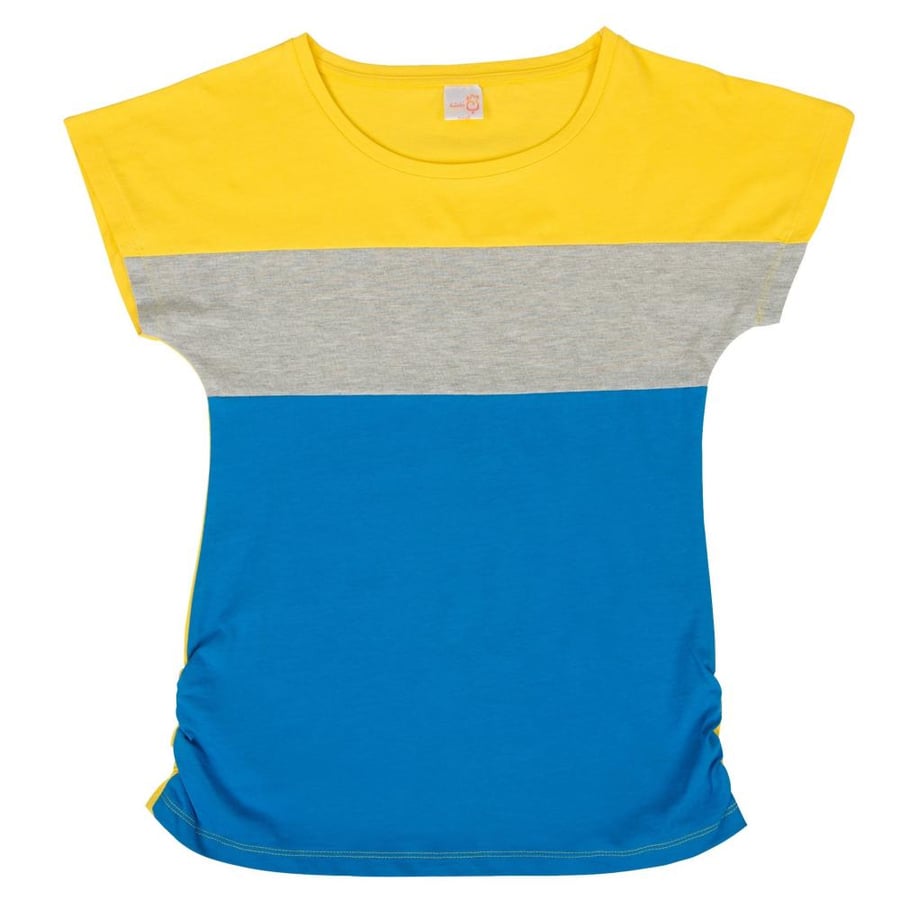 Colored cotton T-shirt
