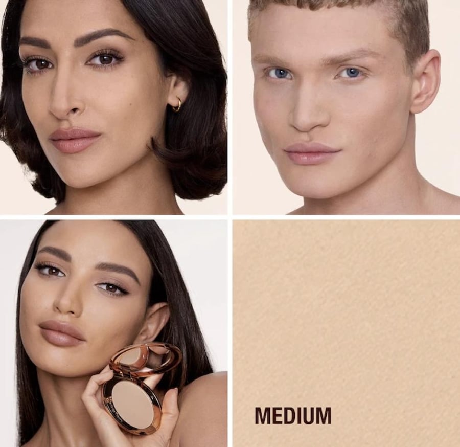 Charlotte Tilbury  Mini Airbrush Flawless Finish Refillable Blurring & Setting Powder