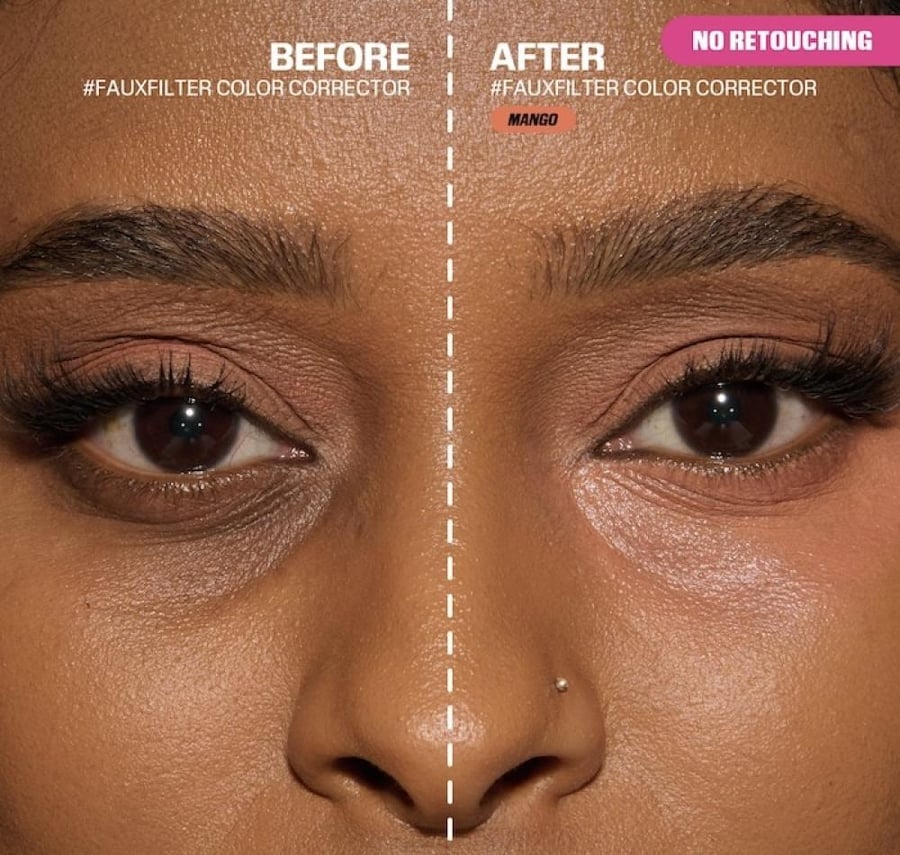 HUDA BEAUTY  #FauxFilter Brightening Under Eye Color Corrector كوريكتر هدى بيوتي
