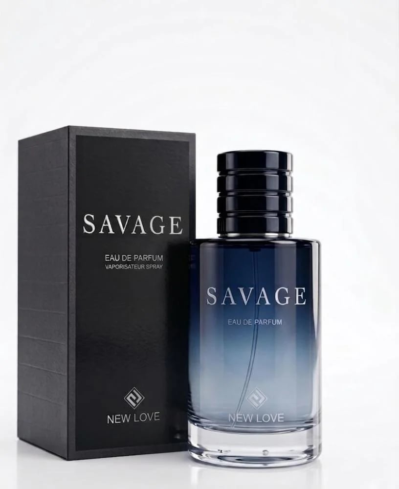 Savage perfume from New Love for men - Eau de Parfum 100 ml