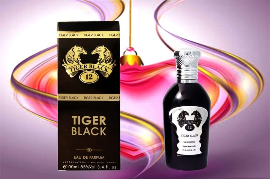 عطر رجالي تيجر بلاك او دي بارفيوم، 100 مل