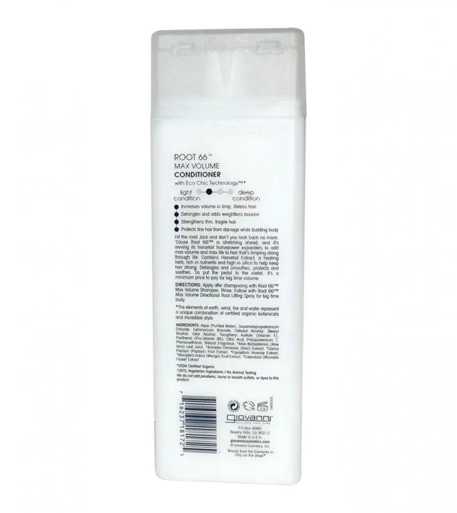 جيوفاني بلسم الكثافة القصوى 66 روت للشعر المتقصف والضعيف- 250 ملGiovanni Root 66™ Max Volume Conditioner