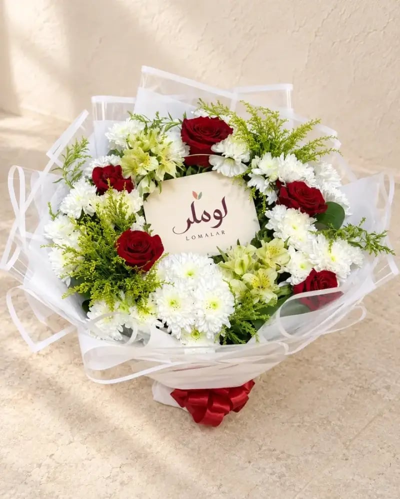 بشارة | باقة ورد طبيعي