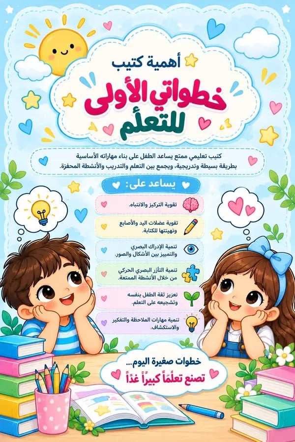خطواتي الاولى نحو التعلم