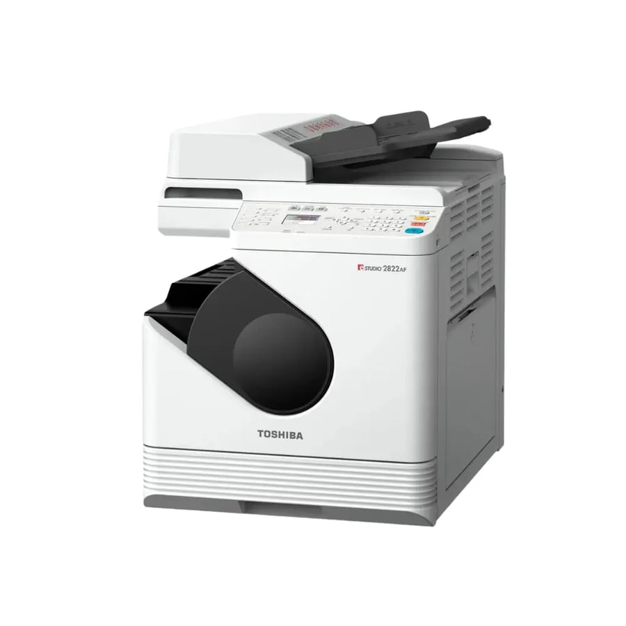 طابعة توشيبا e-STUDIO 2822AF - MONO الكل في واحد طابعة احادية اللون بالاسود فقط - التوريد خلال 7 ايام