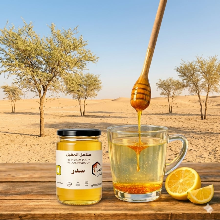 عسل سدر بري طبيعي أصلي فاخر