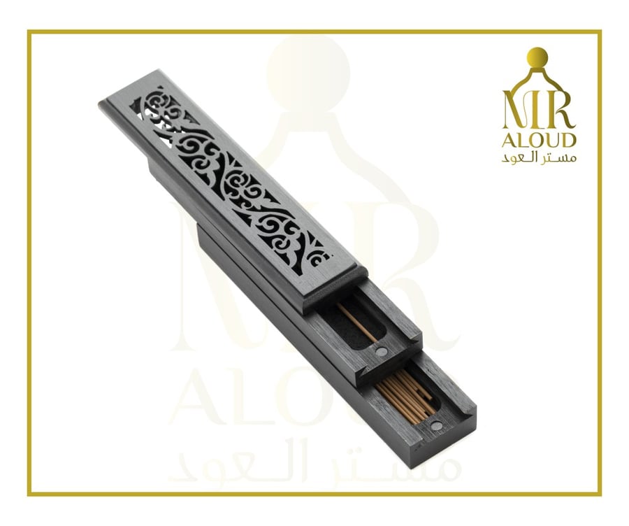مبخرة صغيرة دورين سحب  (معها 30 عود مروكي دبل سوبر طبيعي 100%)