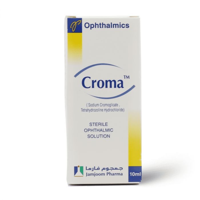 Eye drops Chrome