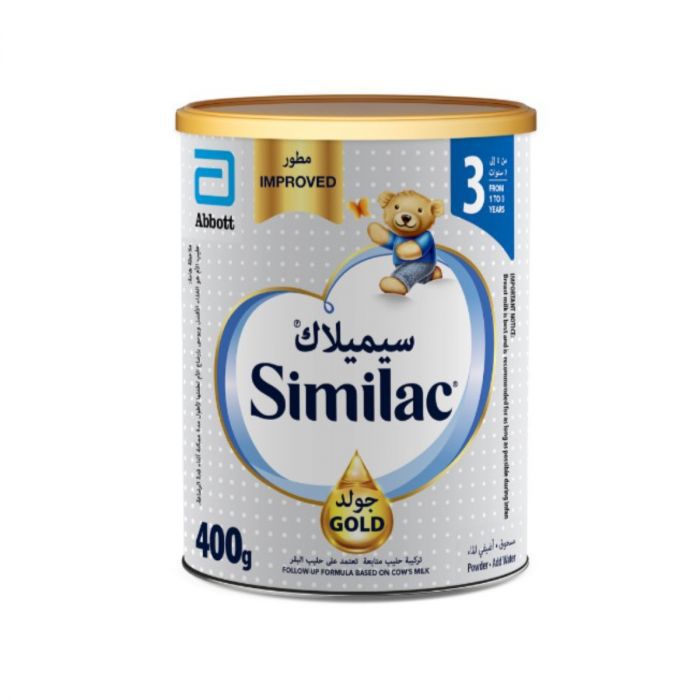 حليب اطفال سيميلاك جولد رقم 3  400 جم