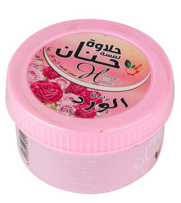 حلاوة  لمسة حنان الورد 370 جرام