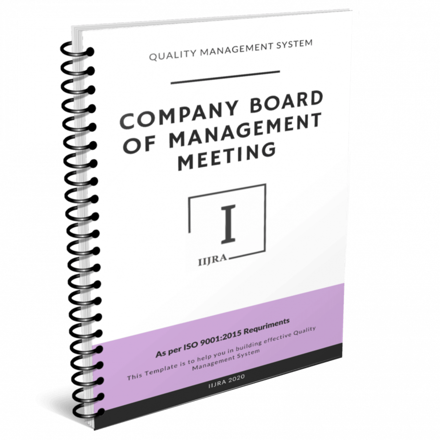 Company Board of Management Meeting
