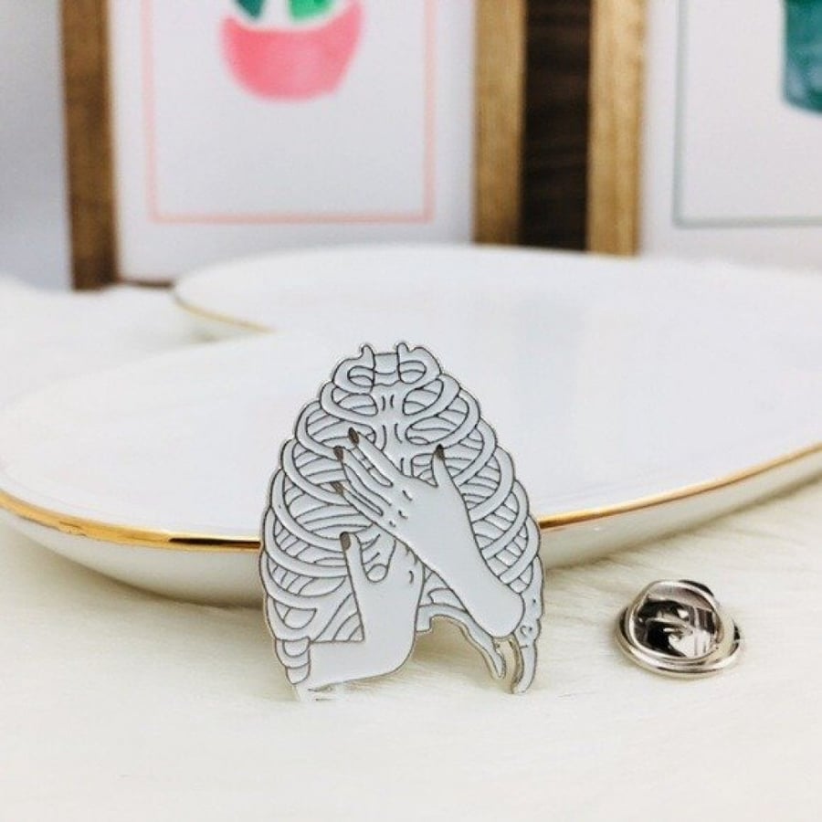 Rib Cage Pin