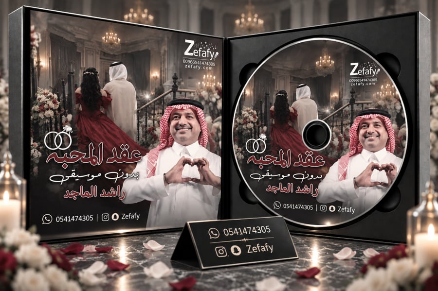 زفه عقد المحبه (عقد الياسمين) بدون موسيقى راشد الماجد