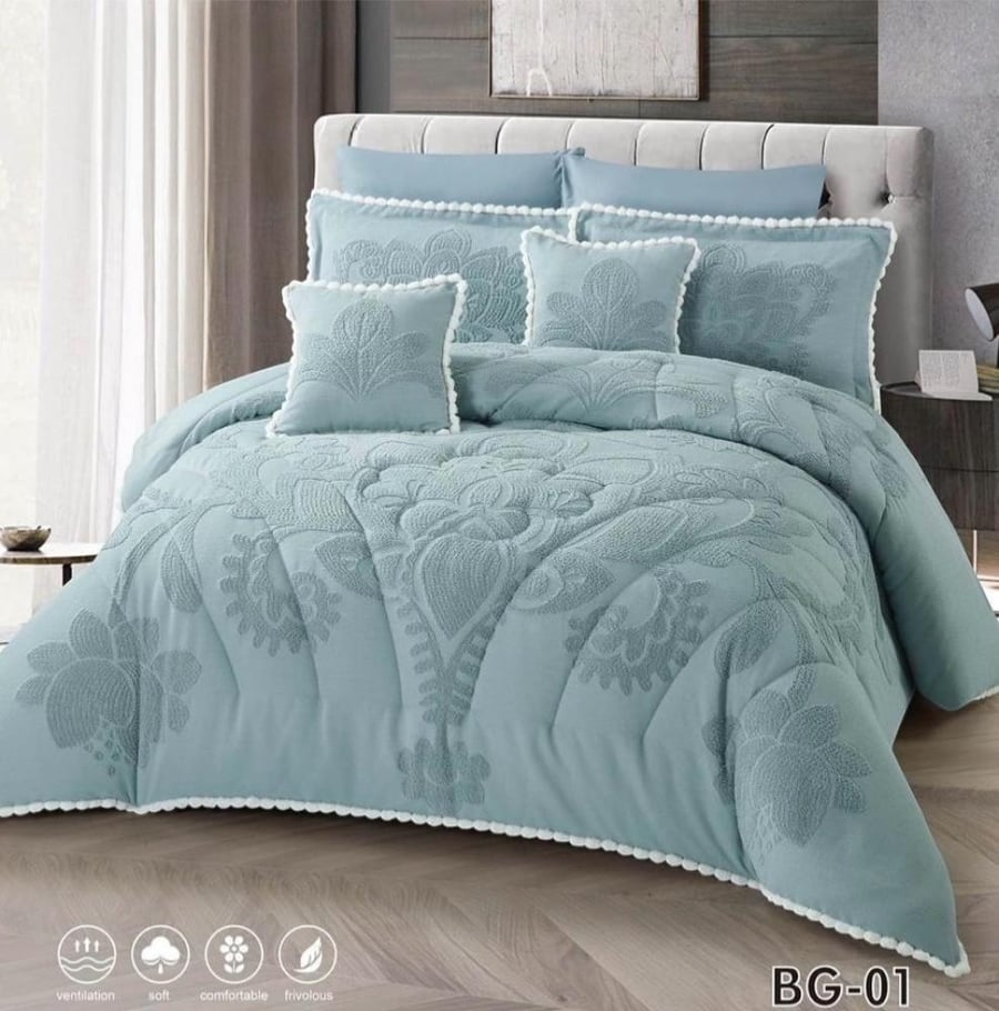 Terranda luxurious bedspread made of luxurious material for two people