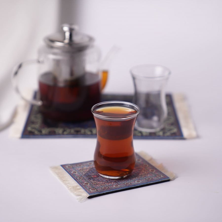 كوستر سجاد كحلي  (4)